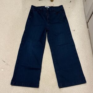PAIGE Dark Blue Flare Jeans